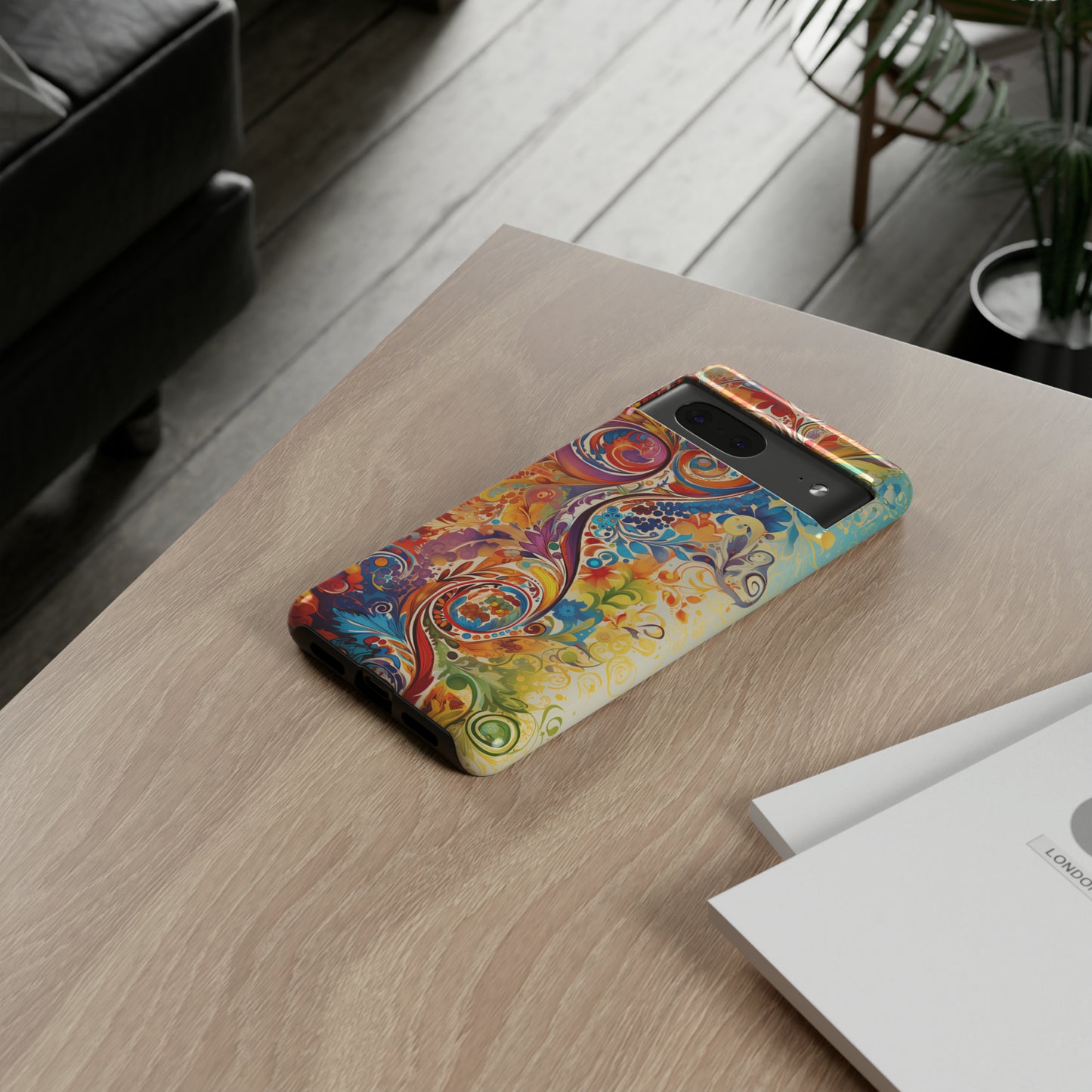 Rainbow Paisley - Tough Cases