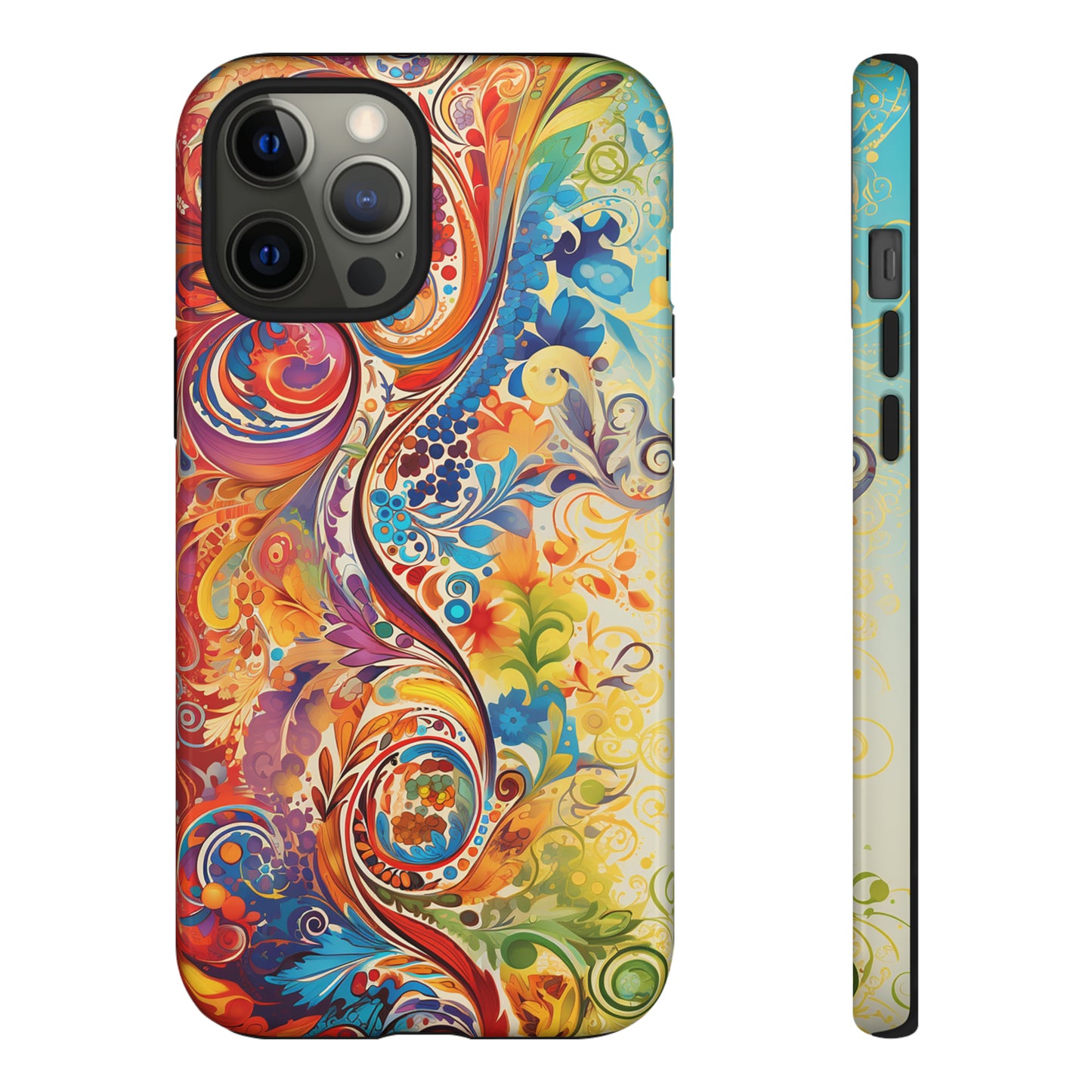 Rainbow Paisley - Tough Cases