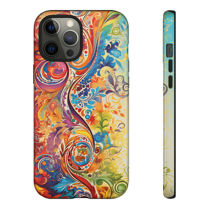 Rainbow Paisley - Tough Cases