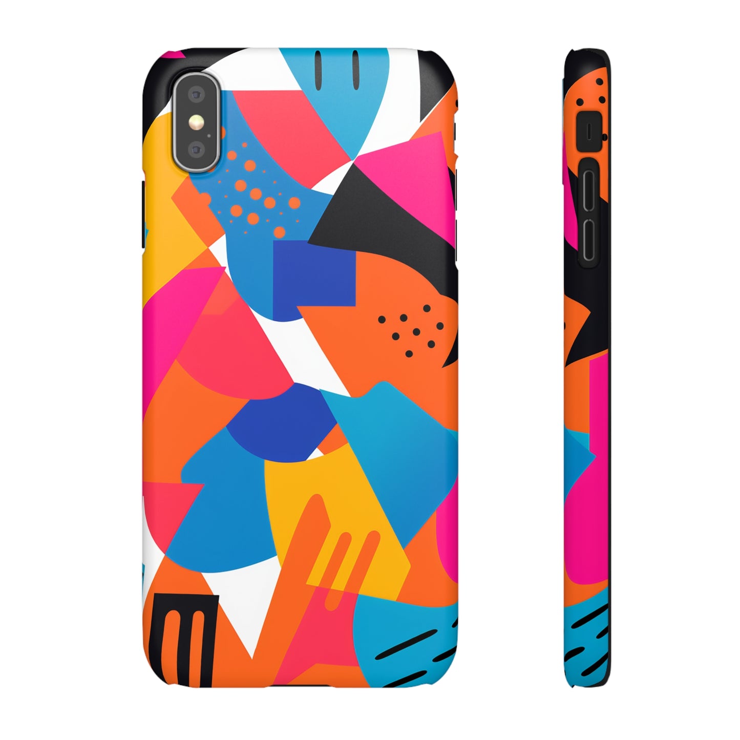 Colourful Shapes - Snap Cases