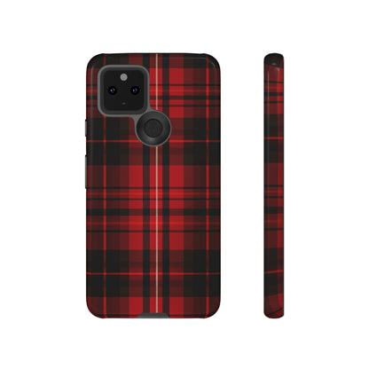 Cherry Red Tartan - Tough Cases