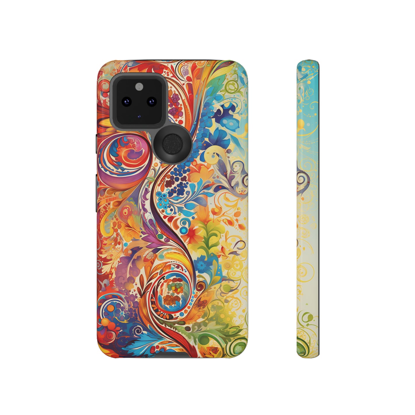 Rainbow Paisley - Tough Cases