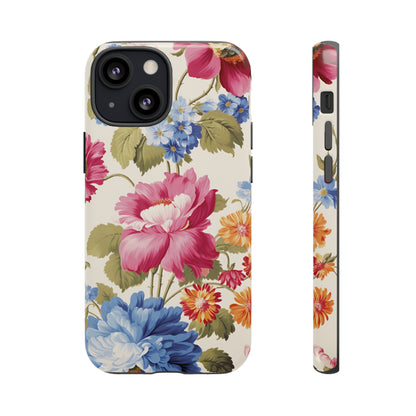 Summer Flowers Chintz Pattern - Tough Cases