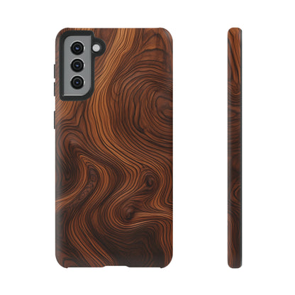 Walnut Pattern - Tough Cases | iPhone | Google Pixel | Samsung Galaxy