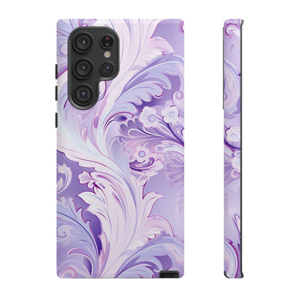 Pastel Lilac Paisley - Tough Cases