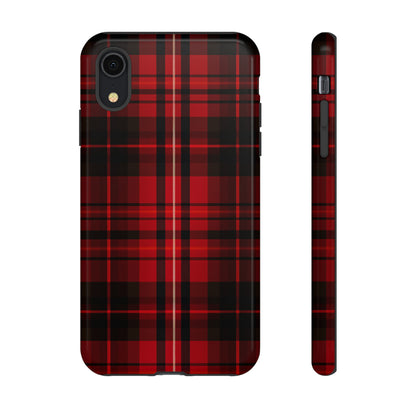 Cherry Red Tartan - Tough Cases