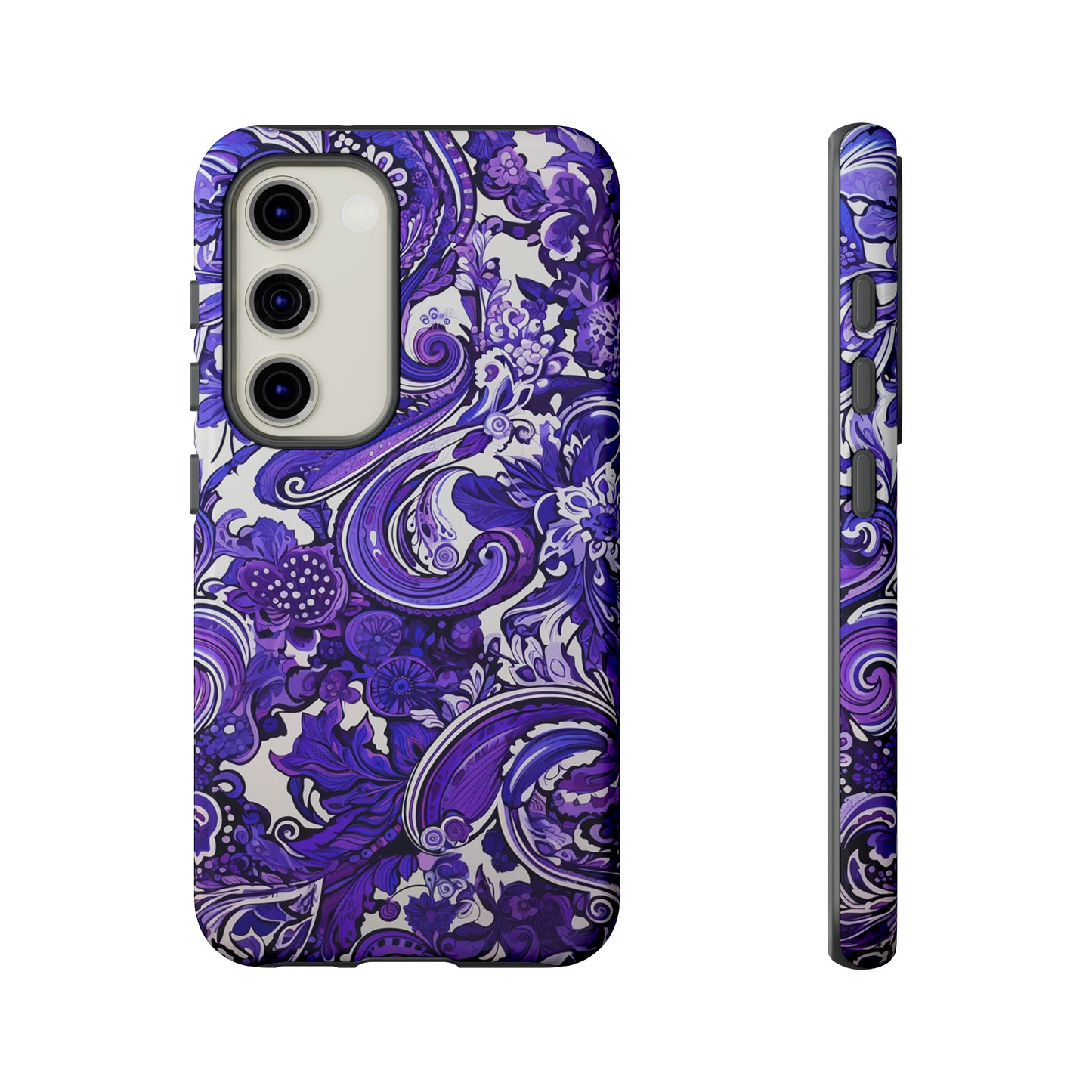 Purple Paisley - Tough Cases