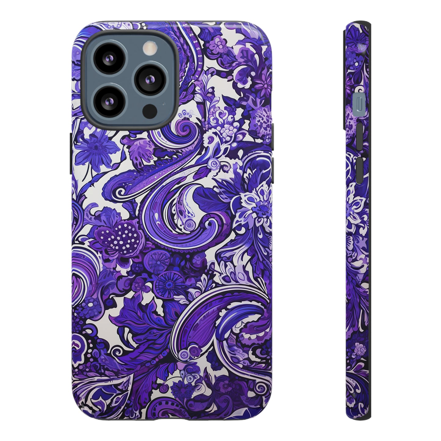 Purple Paisley - Tough Cases