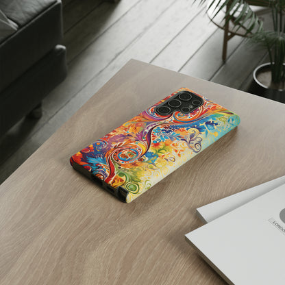 Rainbow Paisley - Tough Cases