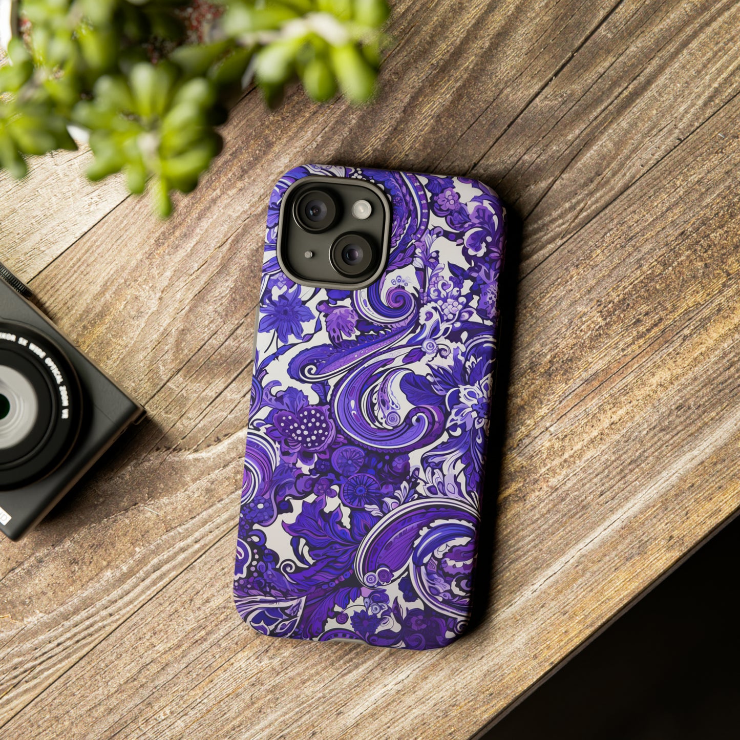 Purple Paisley - Tough Cases