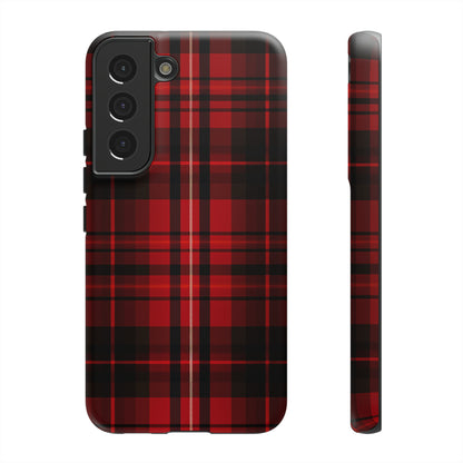 Cherry Red Tartan - Tough Cases