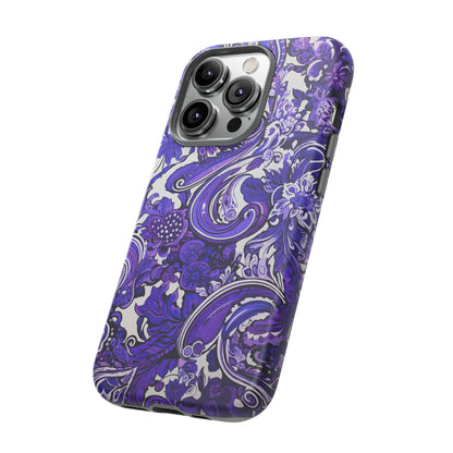 Purple Paisley - Tough Cases