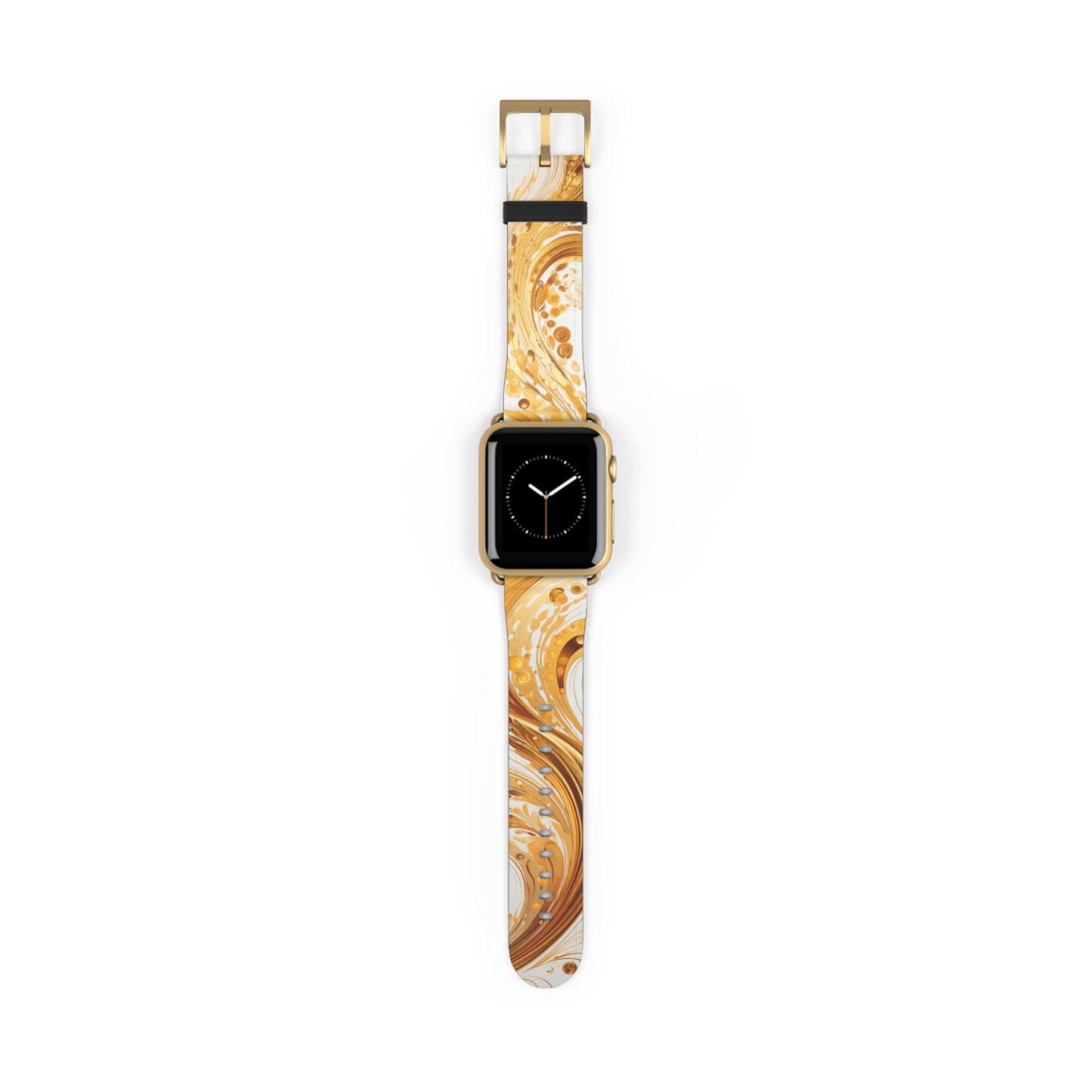 Apple Watch Strap - Gold Paisley