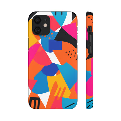 Colourful Shapes - Snap Cases