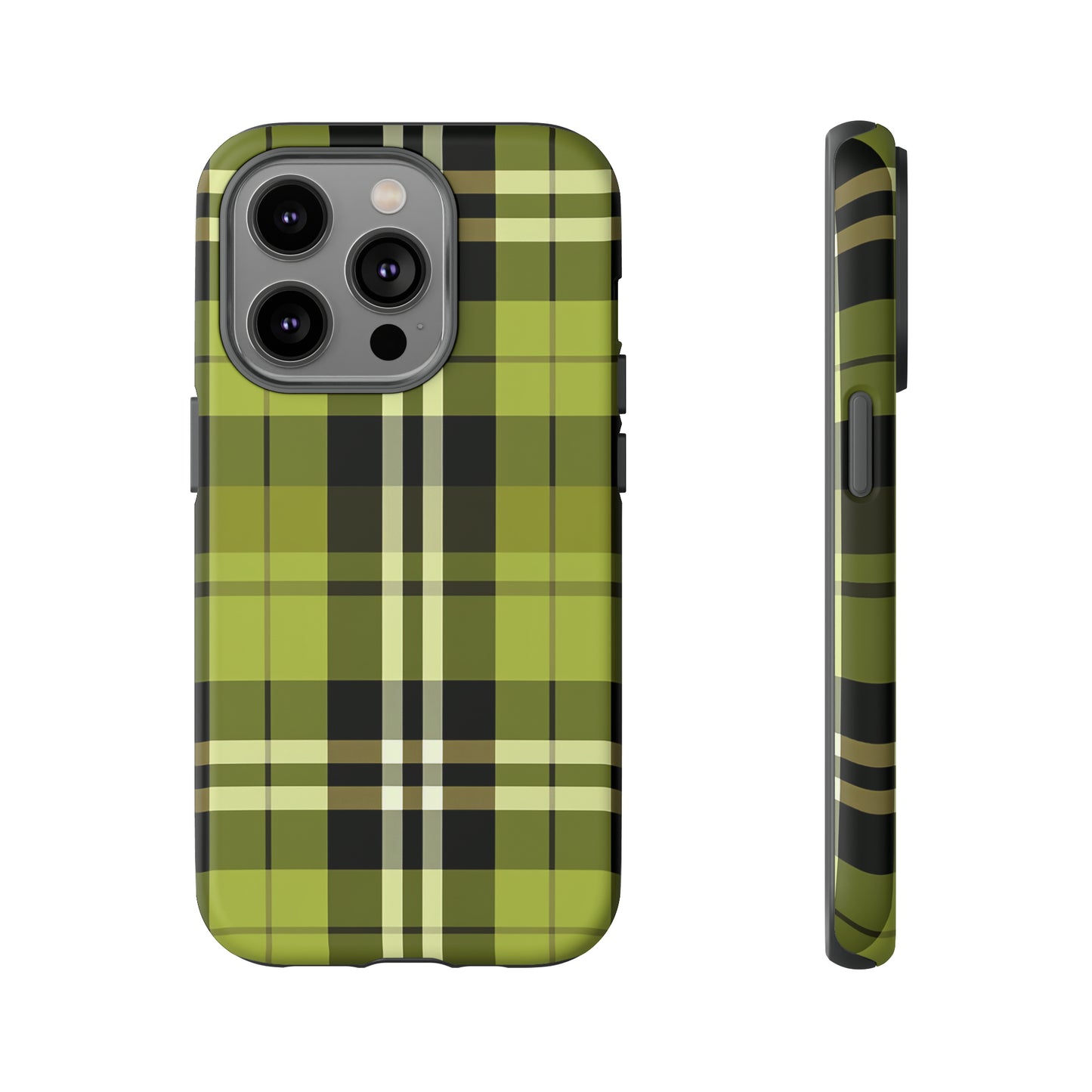 Pistachio Tartan - Tough Cases