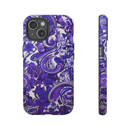 Purple Paisley - Tough Cases