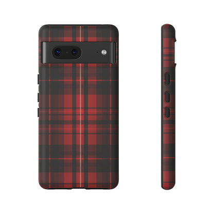 Cherry Red Tartan - Tough Cases