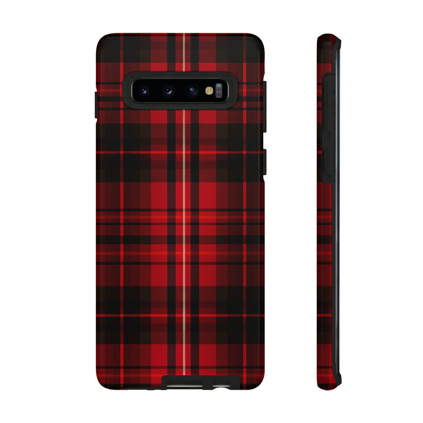 Cherry Red Tartan - Tough Cases