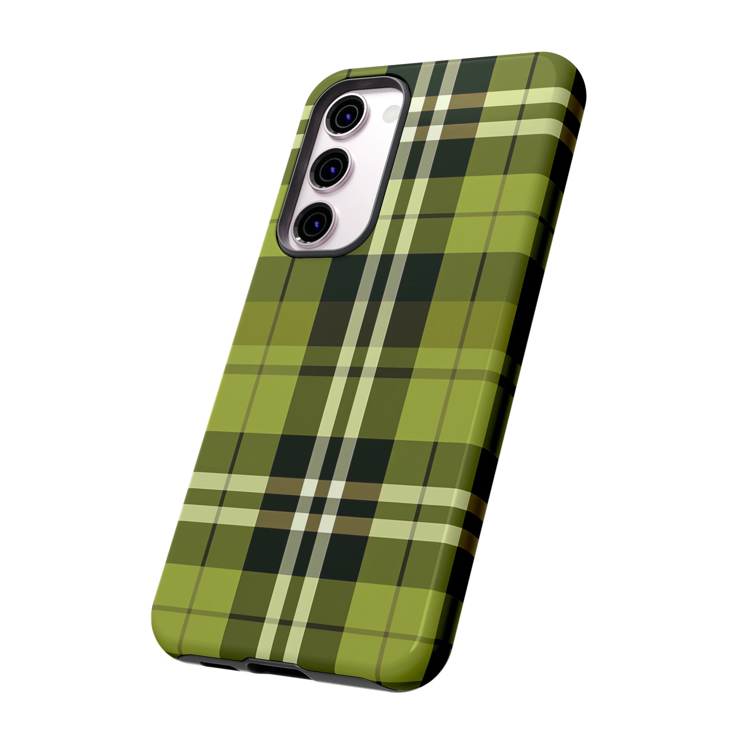 Pistachio Tartan - Tough Cases