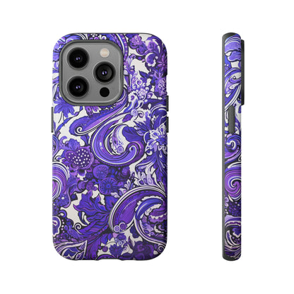 Purple Paisley - Tough Cases