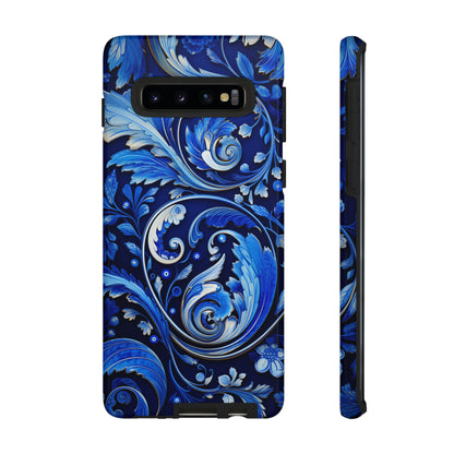 Royal Blue Paisley - Tough Cases