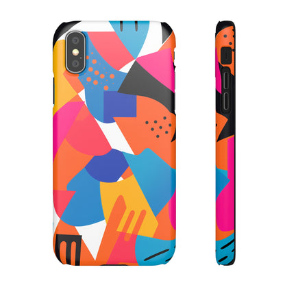 Colourful Shapes - Snap Cases