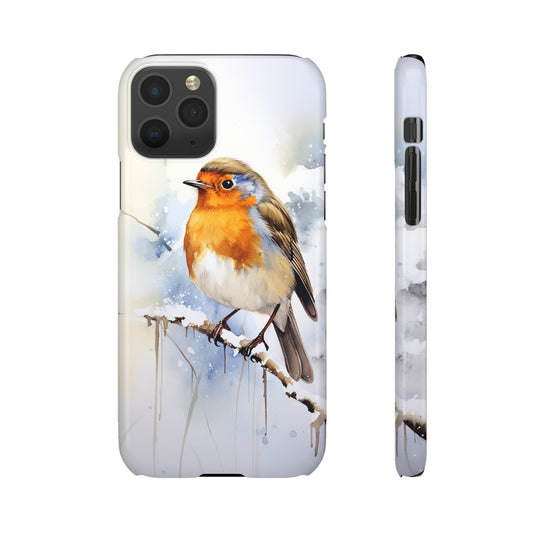 Winter Robin - Snap Cases