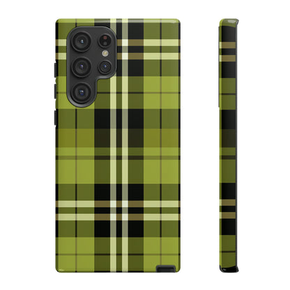 Pistachio Tartan - Tough Cases