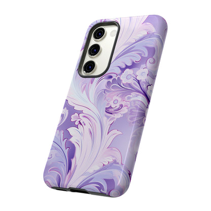 Pastel Lilac Paisley - Tough Cases