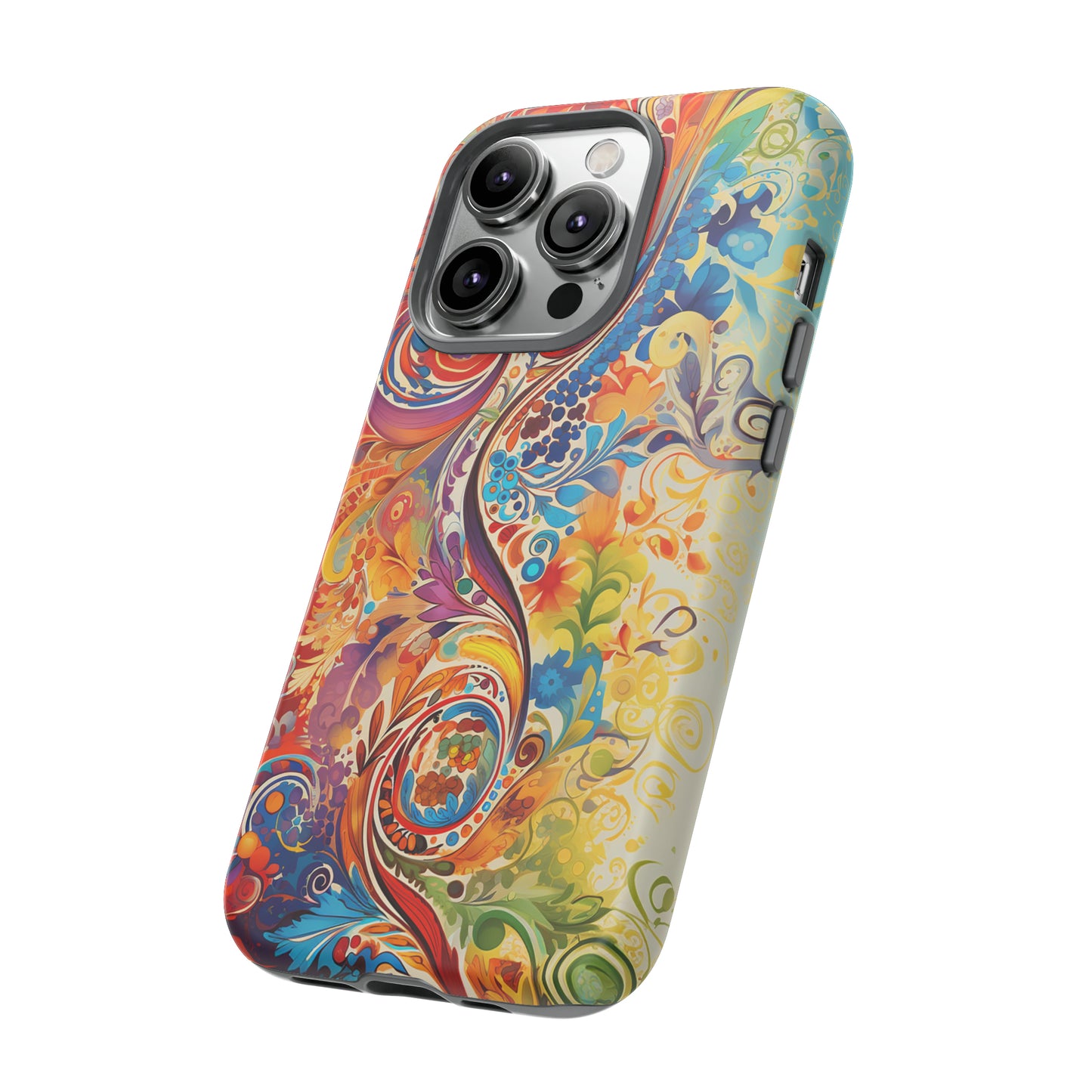 Rainbow Paisley - Tough Cases