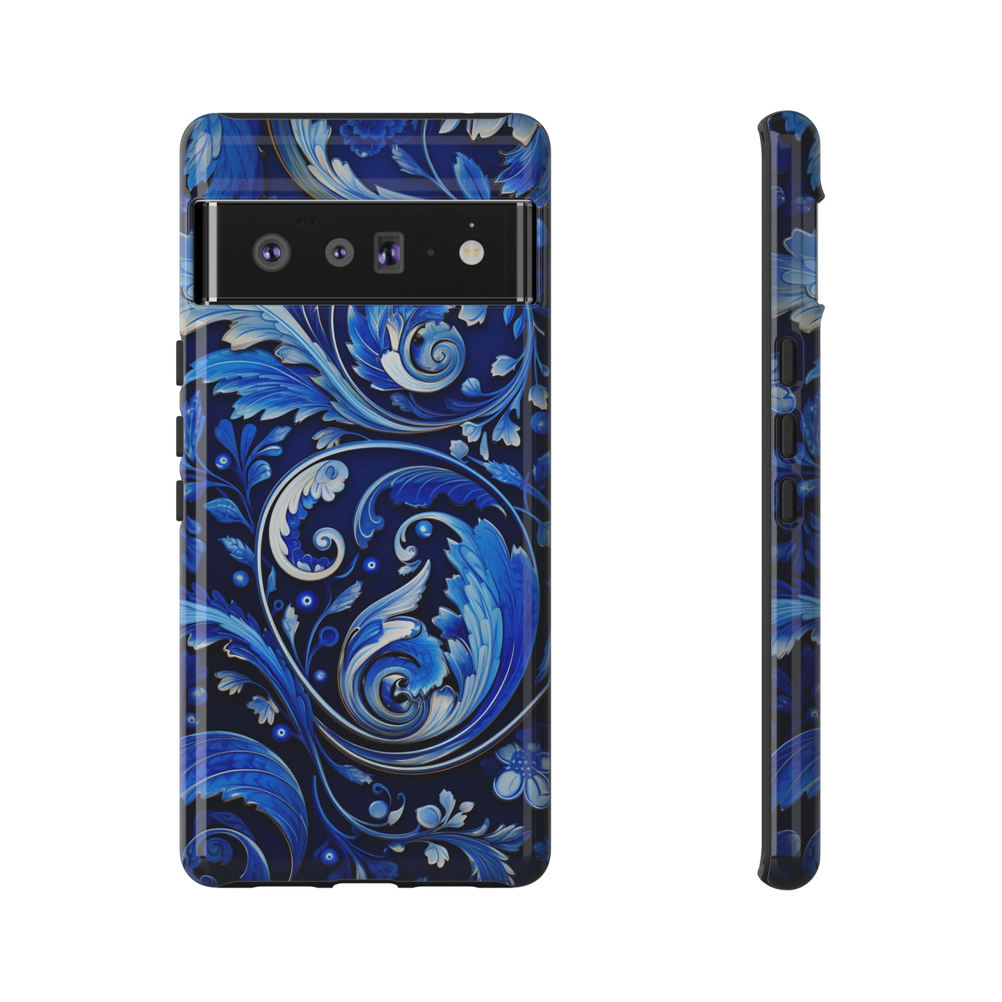 Royal Blue Paisley - Tough Cases