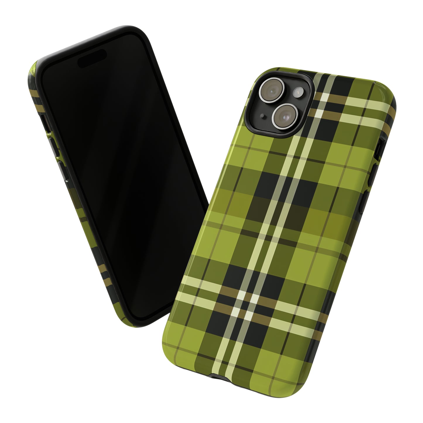 Pistachio Tartan - Tough Cases