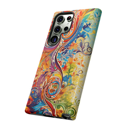 Rainbow Paisley - Tough Cases