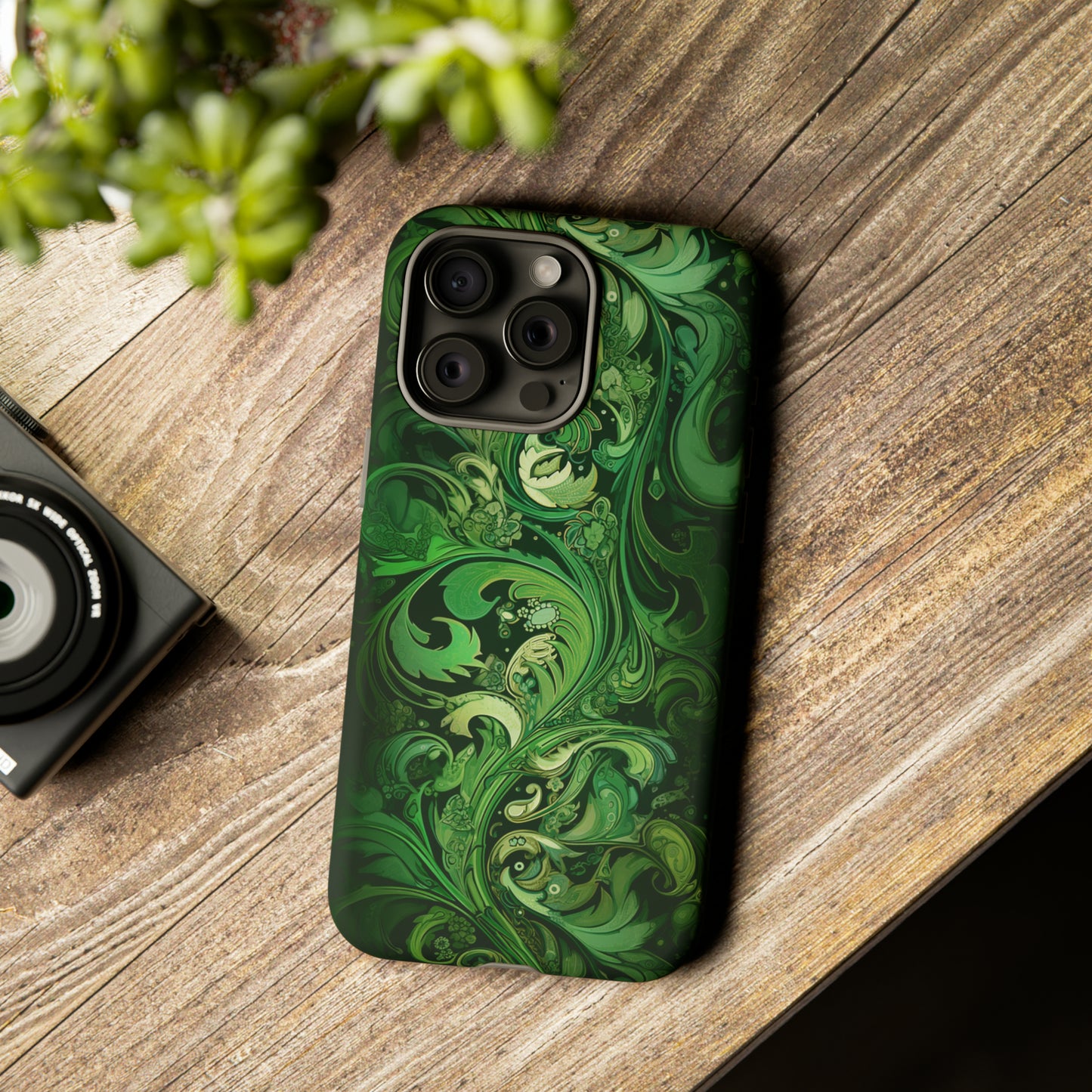 Green Paisley - Tough Cases