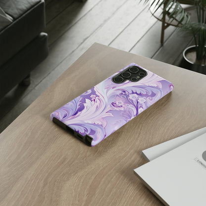 Pastel Lilac Paisley - Tough Cases