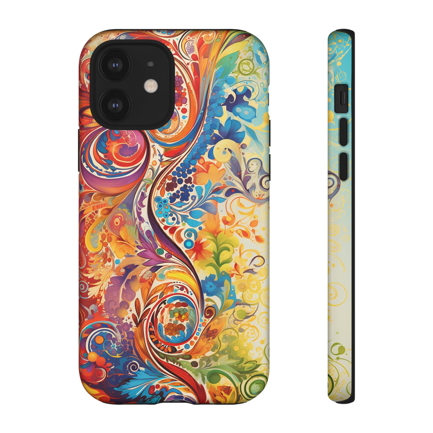 Rainbow Paisley - Tough Cases