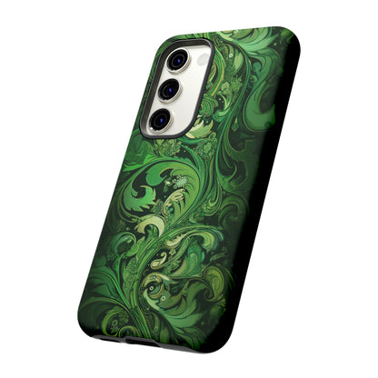 Green Paisley - Tough Cases