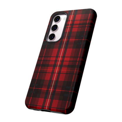 Cherry Red Tartan - Tough Cases