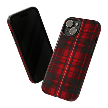 Cherry Red Tartan - Tough Cases