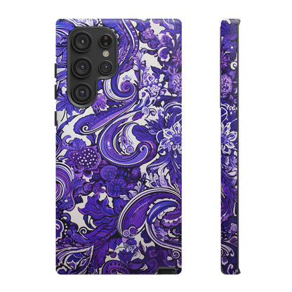 Purple Paisley - Tough Cases