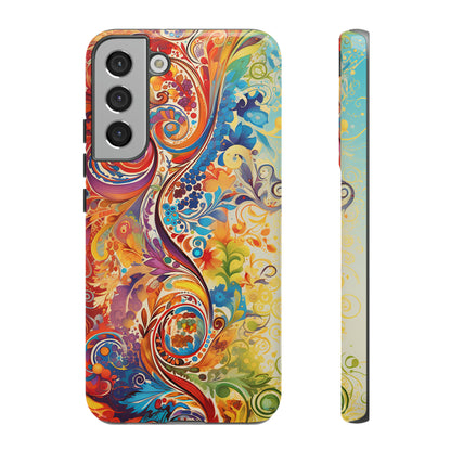 Rainbow Paisley - Tough Cases