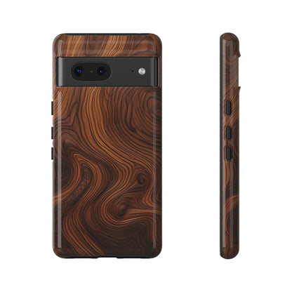 Walnut Pattern - Tough Cases | iPhone | Google Pixel | Samsung Galaxy