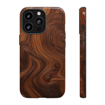 Walnut Pattern - Tough Cases | iPhone | Google Pixel | Samsung Galaxy