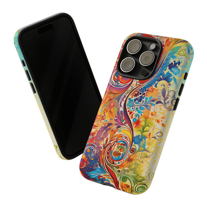 Rainbow Paisley - Tough Cases