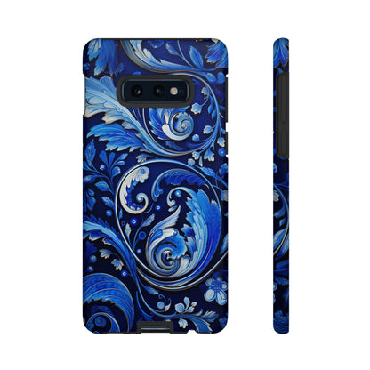 Royal Blue Paisley - Tough Cases