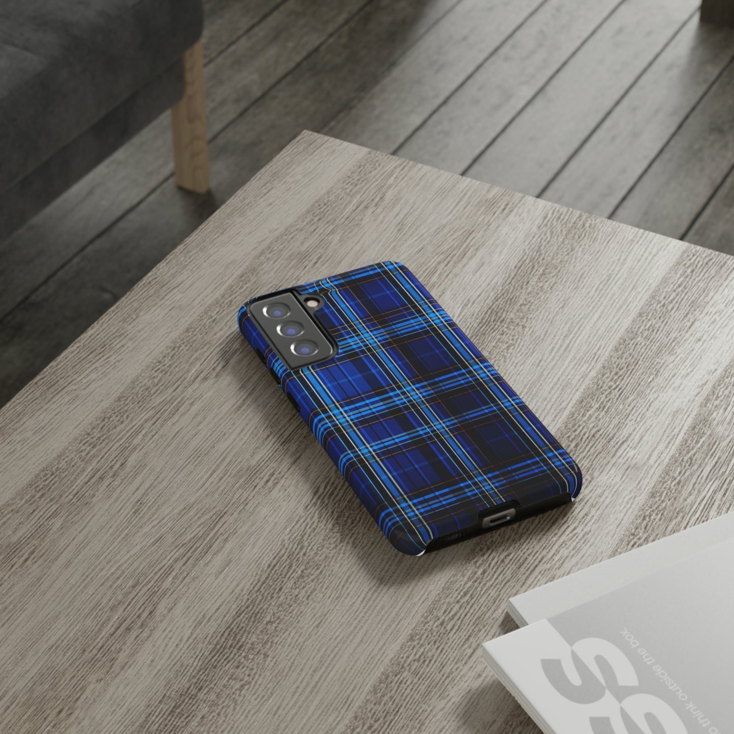 Royal Blue Tartan - Tough Cases