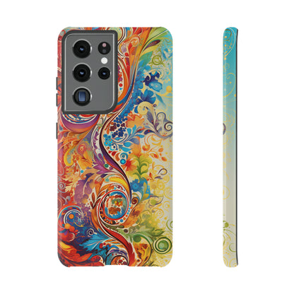 Rainbow Paisley - Tough Cases