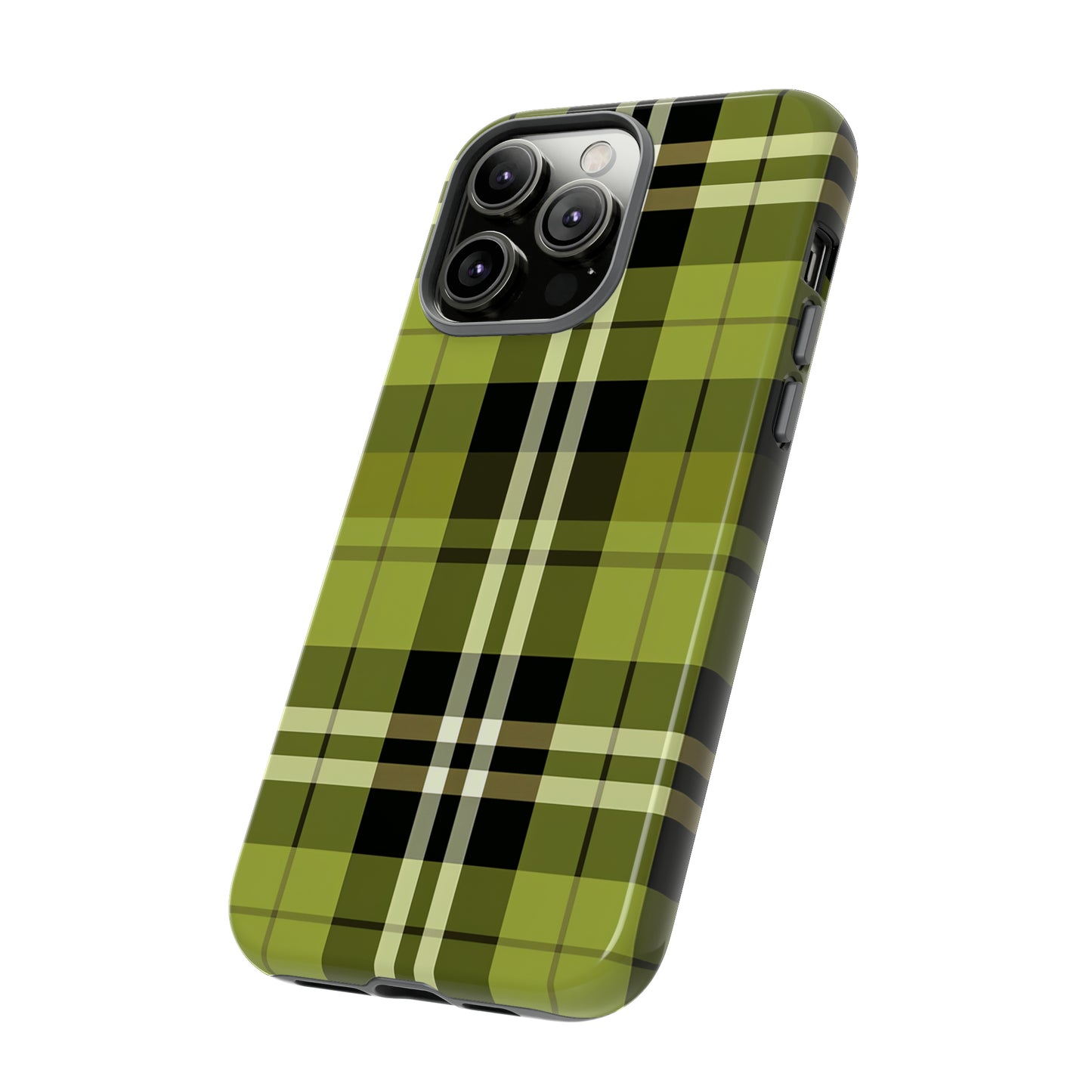 Pistachio Tartan - Tough Cases