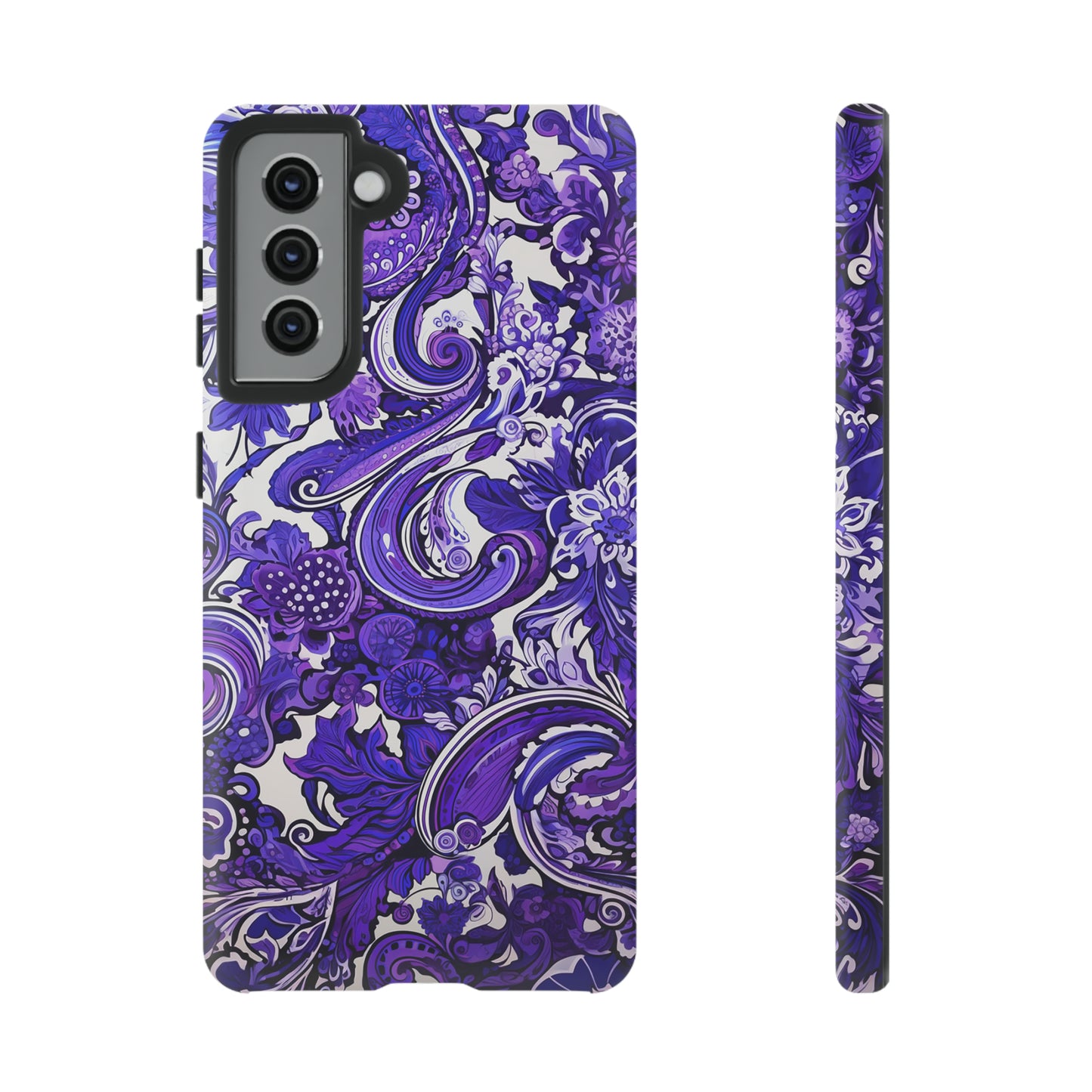 Purple Paisley - Tough Cases