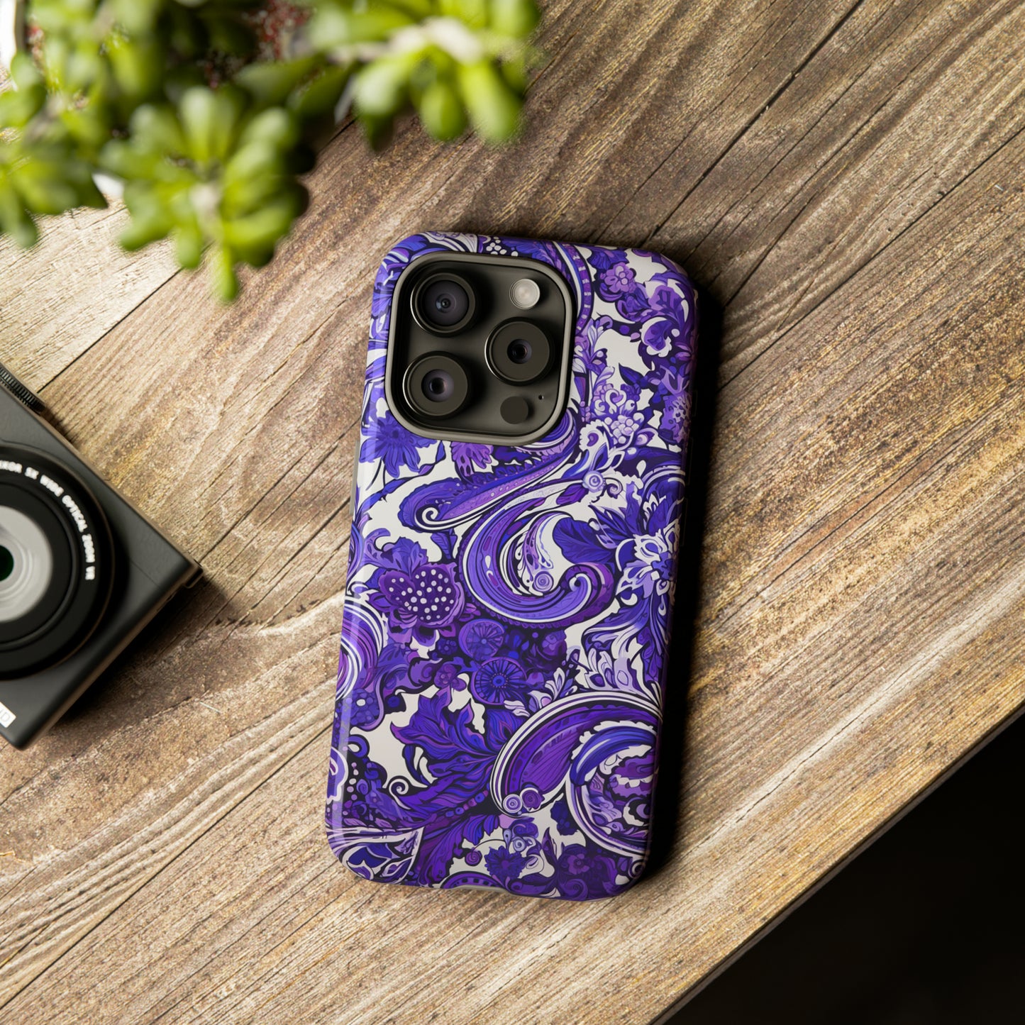 Purple Paisley - Tough Cases